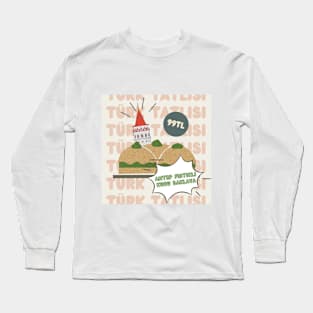 Antep Fıstıklı Kuru Baklava Long Sleeve T-Shirt